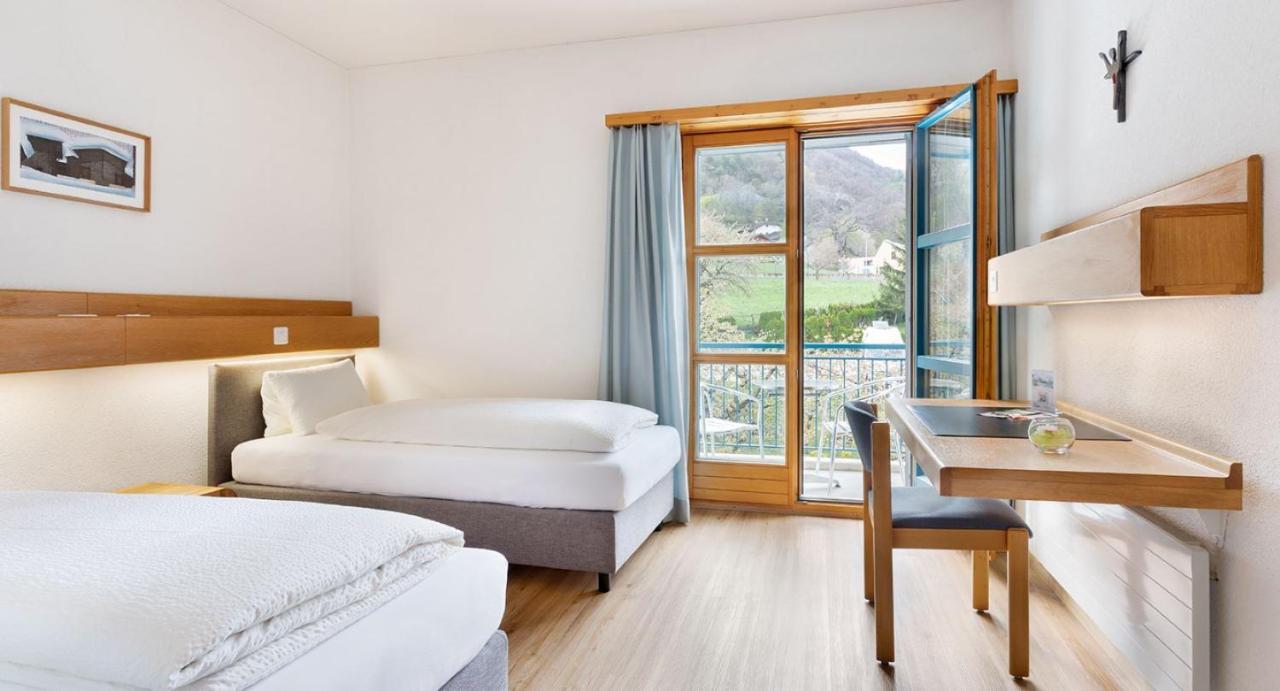 Hotel & Bildungshaus St. Jodern Visp Exterior photo